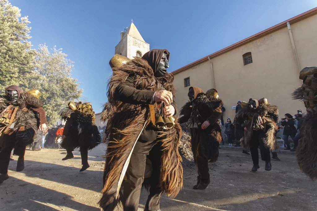 Mamuthones e Issohadores a Sant'Antonio Abate